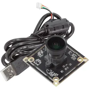 5MP Wide Angle USB Camera for , 1/4" CMOS OV5648 Mini UVC USB2.0 Video Webcam with Microphone, with 3.3ft/1m