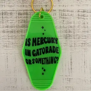 IS MERCURY IN GATORADE CAMPER KEYCHAIN