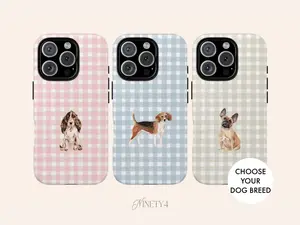 Custom Dog Tough Phone Case | Personalized Pet Phone Case