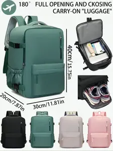 Travel Backpack for Airline Approval, Easyjet & Wizz Air, Men's & Women's Large Capacity, Casual Style, All-Season Use, Carry On Backpack