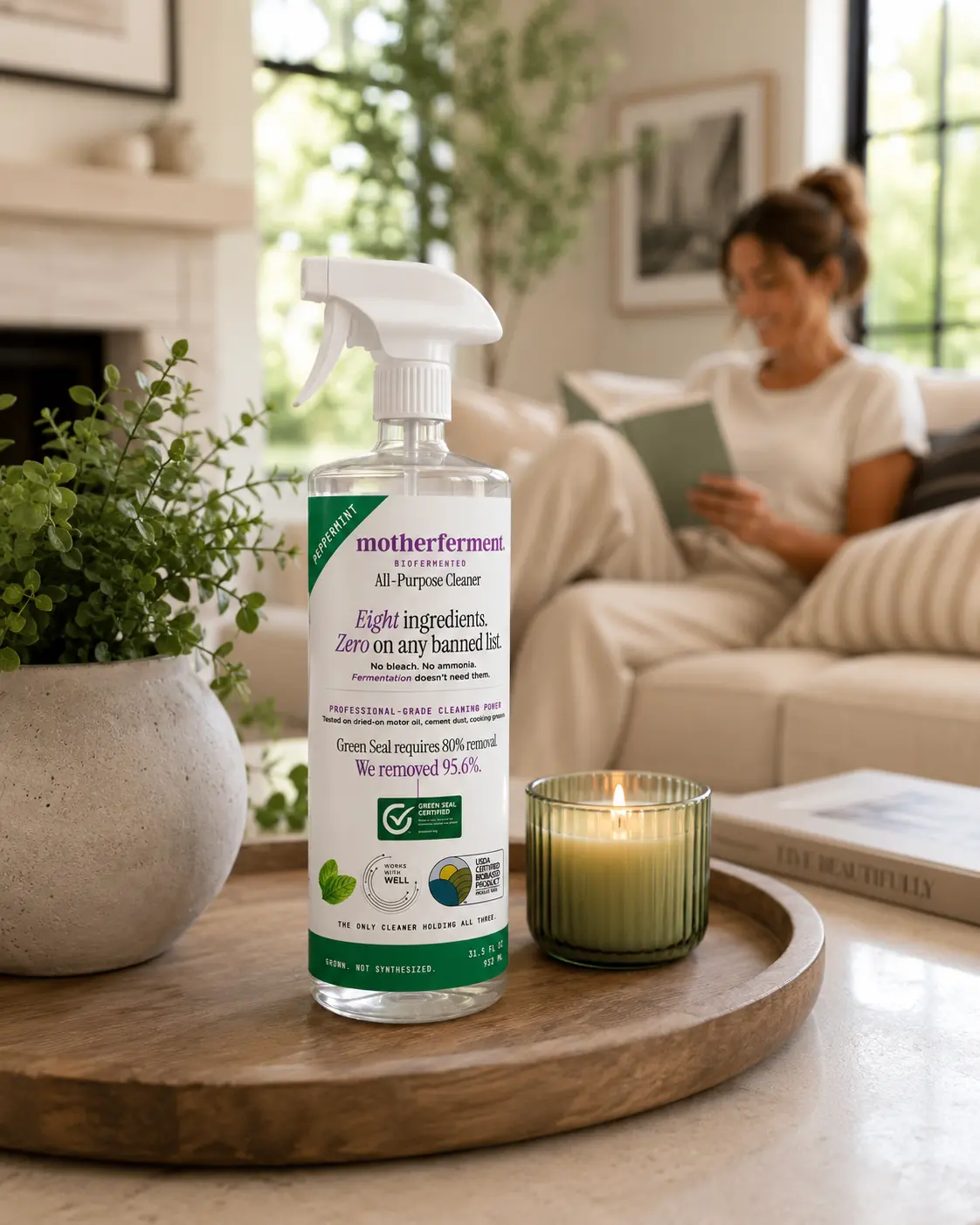 Motherferment — The Spray, 31.5 oz, Peppermint