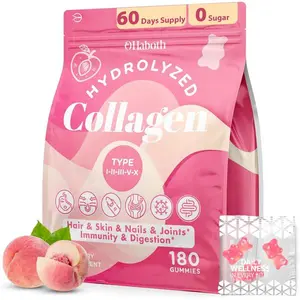 Collagen Gummies for Women – Multi-Type Collagen I, II, III, V & X – Sugar Free Formula for Skin, Hair, Nails & Anti-Aging – Supports Digestive & Immune Health – 60 Day Supply