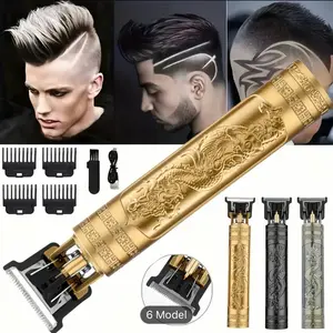 High-Performance Cordless Trimmer for Men - Precision T-Blade Hair & Beard Styler - Comfort, Hair Care