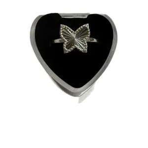Sterling silver .925 butterfly ring