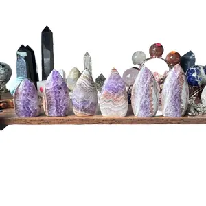 Crystal teardrop carvings Home Ornament