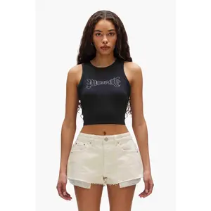 PURPLE BRAND Women's Arched Gothic Tank Top