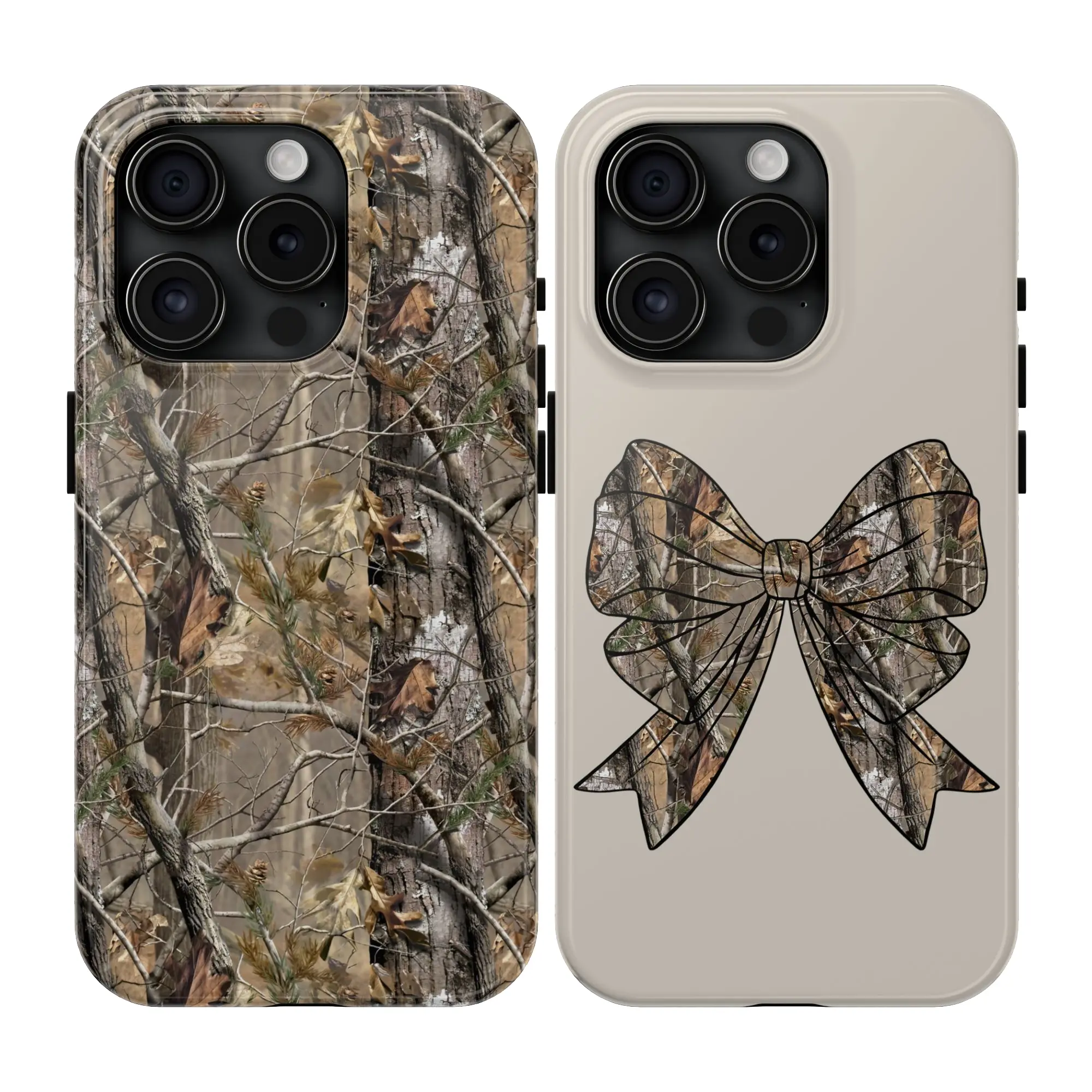 Camouflage Matching Phone Cases, Matching bf and gf, camo Phone Case for iPhone 8 - 16 series, Holiday Gift