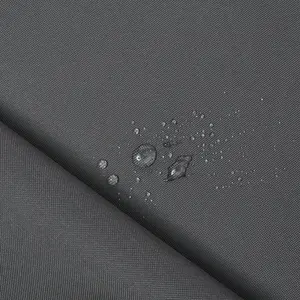 Grey Waterproof Canvas Fabric by the Yard | 60" Wide
