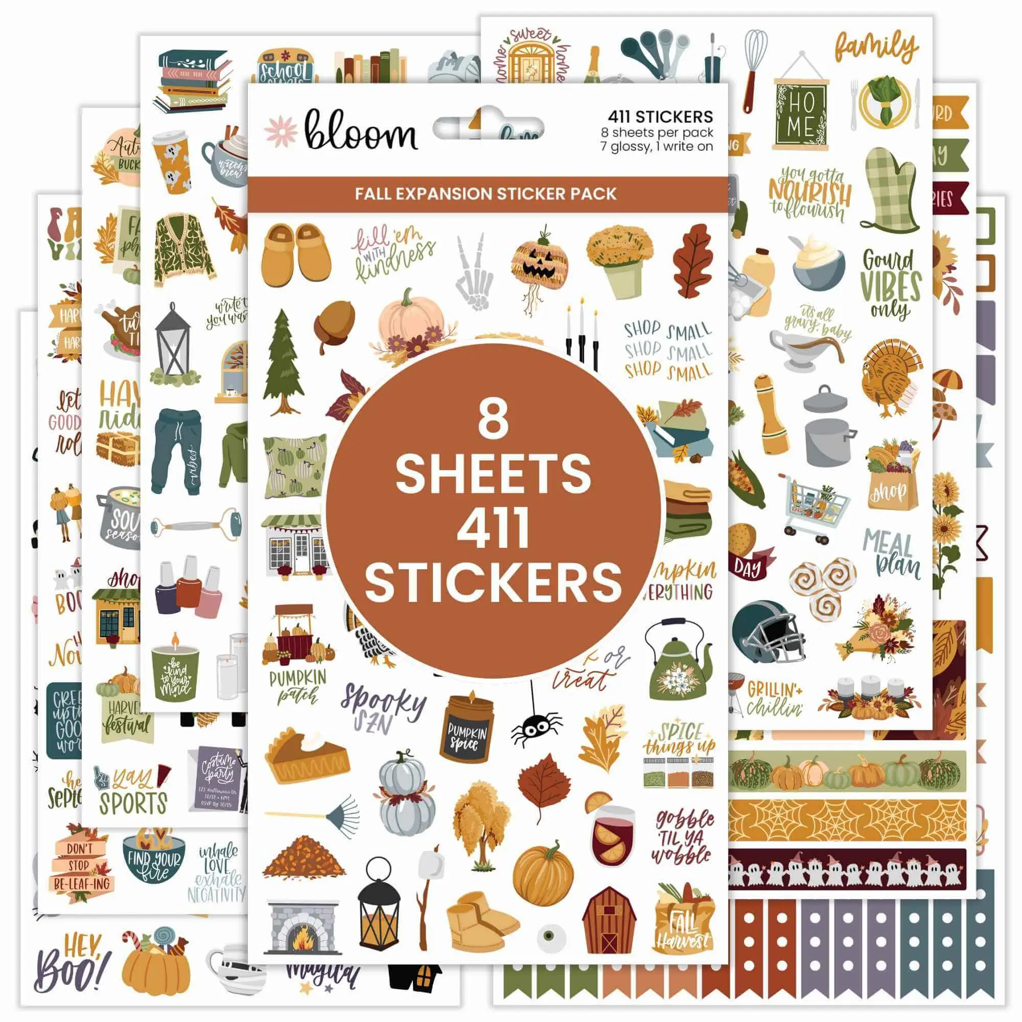 Planner Stickers | Fall Expansion Pack