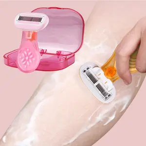 Women’s Hair Removal and Body Hair Trimmer, Painless Bikini and Leg Smooth Skin Set, Electric Shaver Gift for Her, Portable and Discreet Grooming Essentials