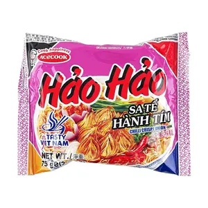 Acecoom Vietnam  Hao Hao Chili Cristy Onion Instant Noodles , 2.6 oz