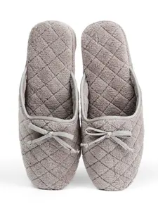 Monet Purple Slippers for Women Cozy Elegant Slippers for Women Men Slippers High Quality Coral Velvet Slippers Personalized Gift Options