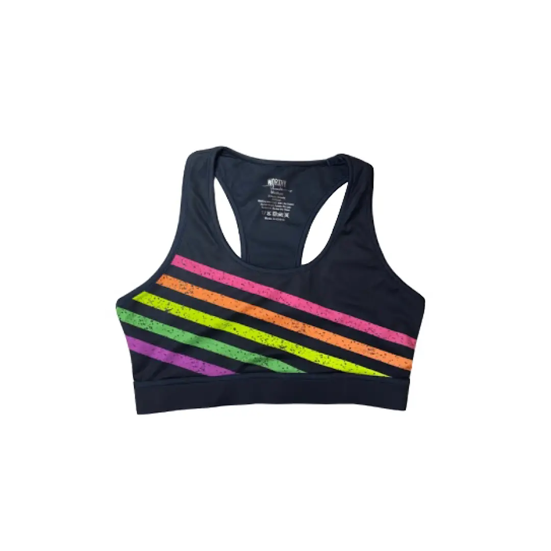 SAMPLE SALE- Sports Bra- SURPRISE PRINT