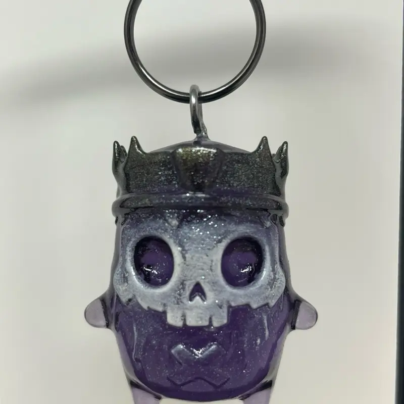Fortnite Inspired Galaxy King Sprite Keychain