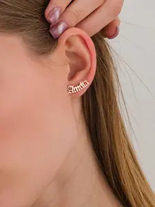 Personalized Zodiac Earrings, Vintage Letter Stainless Steel Studs, Fashionable Couple Jewelry Gift, Elegant Daily Wear Ear Rings, Stud Earrings Set