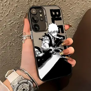 Anime Bleach Pattern Phone Case Suitable for Samsung Galaxy S26 S25 S24 S23 S22 S21 S20 FE Ultra Plus Edge 4G 5G Protective Anti Fall Matte Back Cover