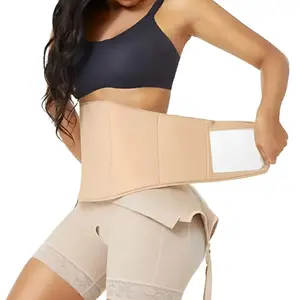 360° Lipo Foam Ab Board Post Surgery Abdominal Compression Board Belly Wrap Waist Cincher Support for Liposuction Recovery