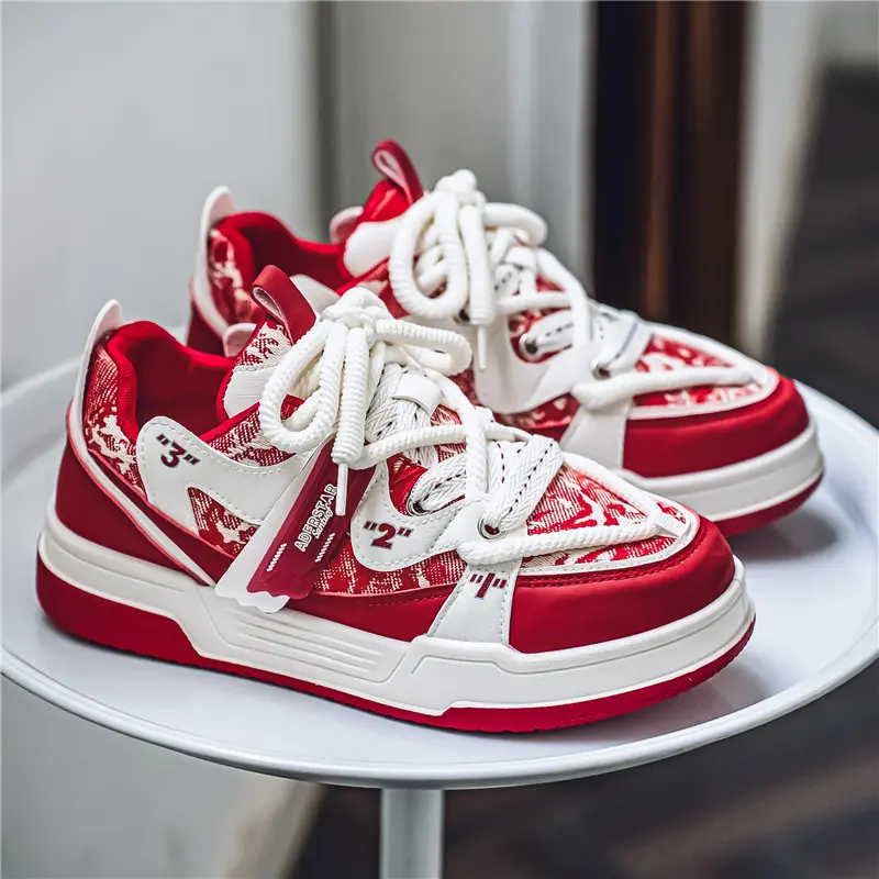 Women's Casual Platform Sneaker, Thick-Soled Cloth Sports Shoes, Versatile Athletic Design for Outdoors, Walking Shoes, Footwear, Running, Training, Ankle
