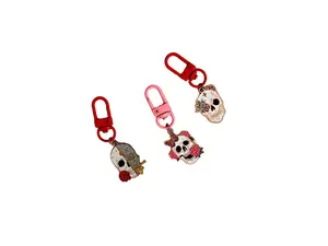 KnottieSkull Stitch Markers for Crochet Knitting Durable Skull Design Markers for Easy Project Management