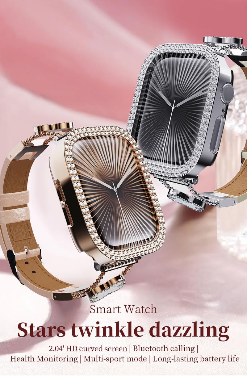 2026 Fashion Smart Watches for Women, Touch Screen Watch, Answer/Make Calls/100+ Sports Modes/Message Reminder, DIY Watch Dials, Wearable Devices, Smart Watches for iPhone/Andriod, Gift for Wife, Girl Friend 2026 Fashion Smart Watches for Women, Touch Screen Watch, Answer/Make Calls/100+ Sports Modes/Message Reminder, DIY Watch Dials, Wearable Devices, Smart Watches for iPhone/Andriod, Gift for Wife, Girl Friend