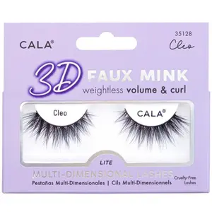 CALA 3D Faux Mink Lashes: Cleo