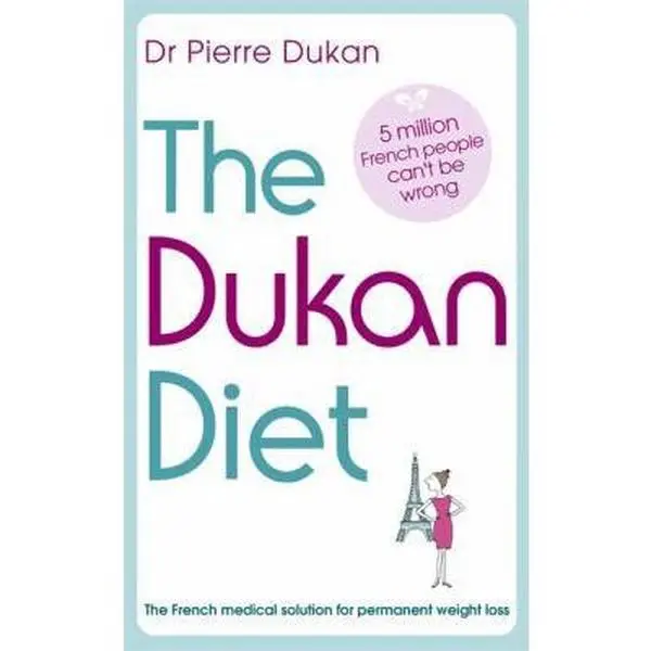 USED Book - The Dukan Diet: The French medical solution for permanent weight loss by Pierre Dukan (Paperback) - english