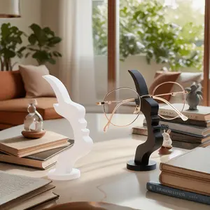 Creative Eyeglass Stand Fashion Accessory, Fun Quirky Glasses Holder, Store Decoration Display Piece, Desktop Glasses Rack Set