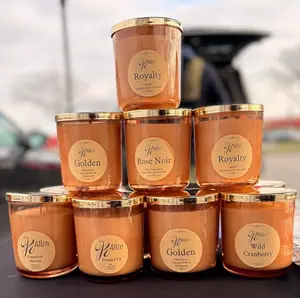 K Allen 18oz. Gold series candles