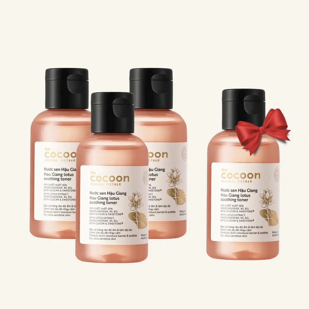 Hau Giang Lotus Soothing Toner - 100% Vegan Cosmetics Sensitive Skin Care Skin Care Products