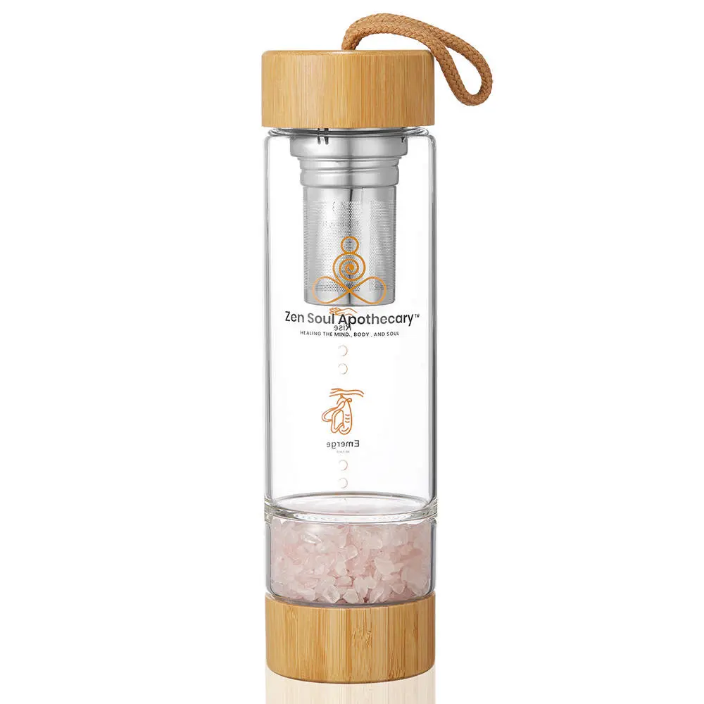 Chakra Balancing Crystal Elixir Water Bottle