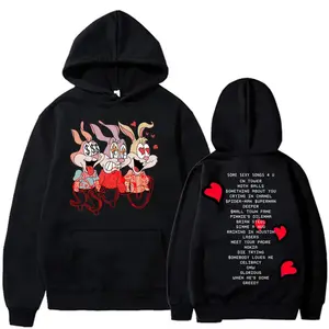 Rapper PARTYNEXTDOOR & Drake 2025 Album Some Sexy Songs 4 U Fashion Punk Hoodies Hoody Vintage Streetwear Casual Men's Clothing
