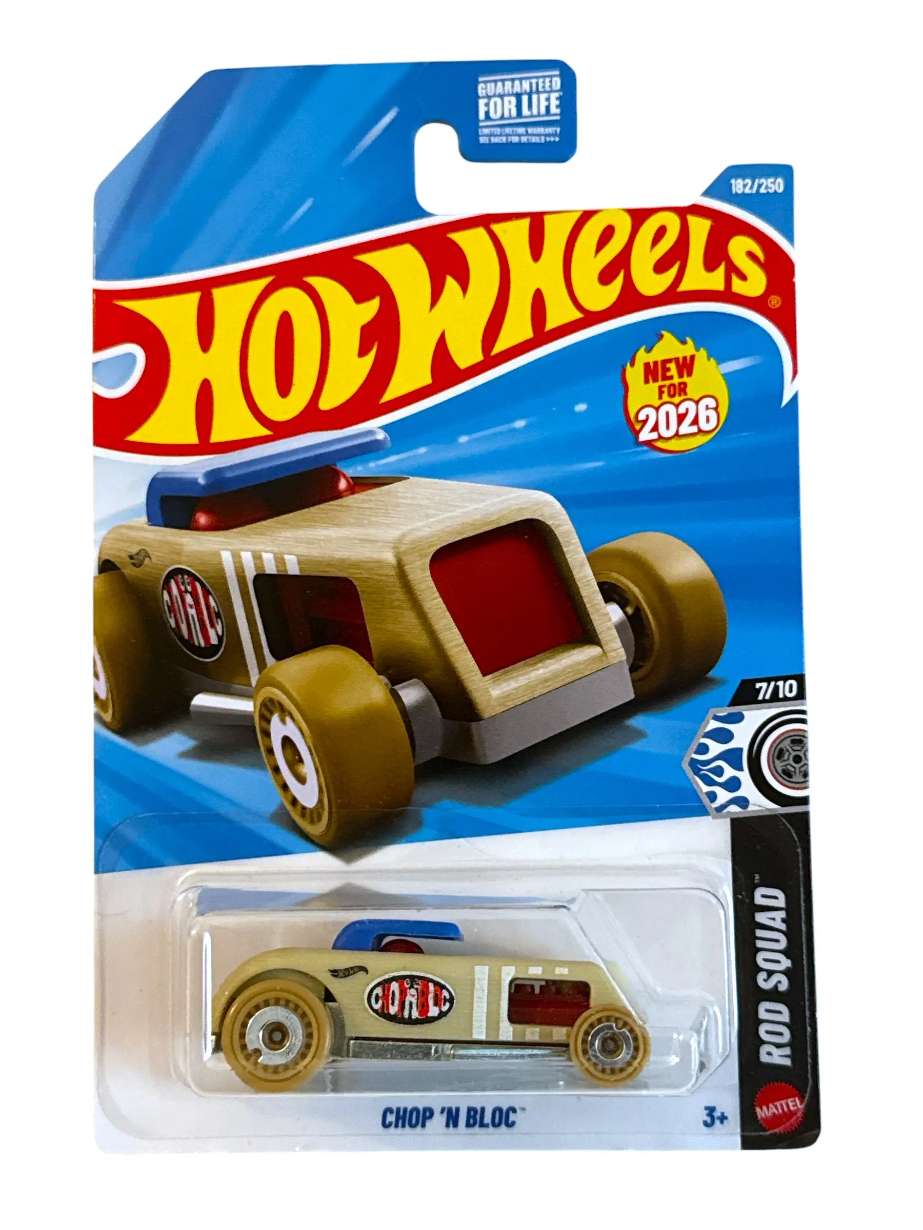 2026 Hot Wheels Chop N Bloc Rod Squad Metal Base #182