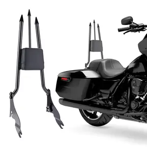 28" Passenger Backrest Sissybar For Harley Touring CVO Road Glide Electra Glide Street Glide Road King Ultra Limited 2009-2025