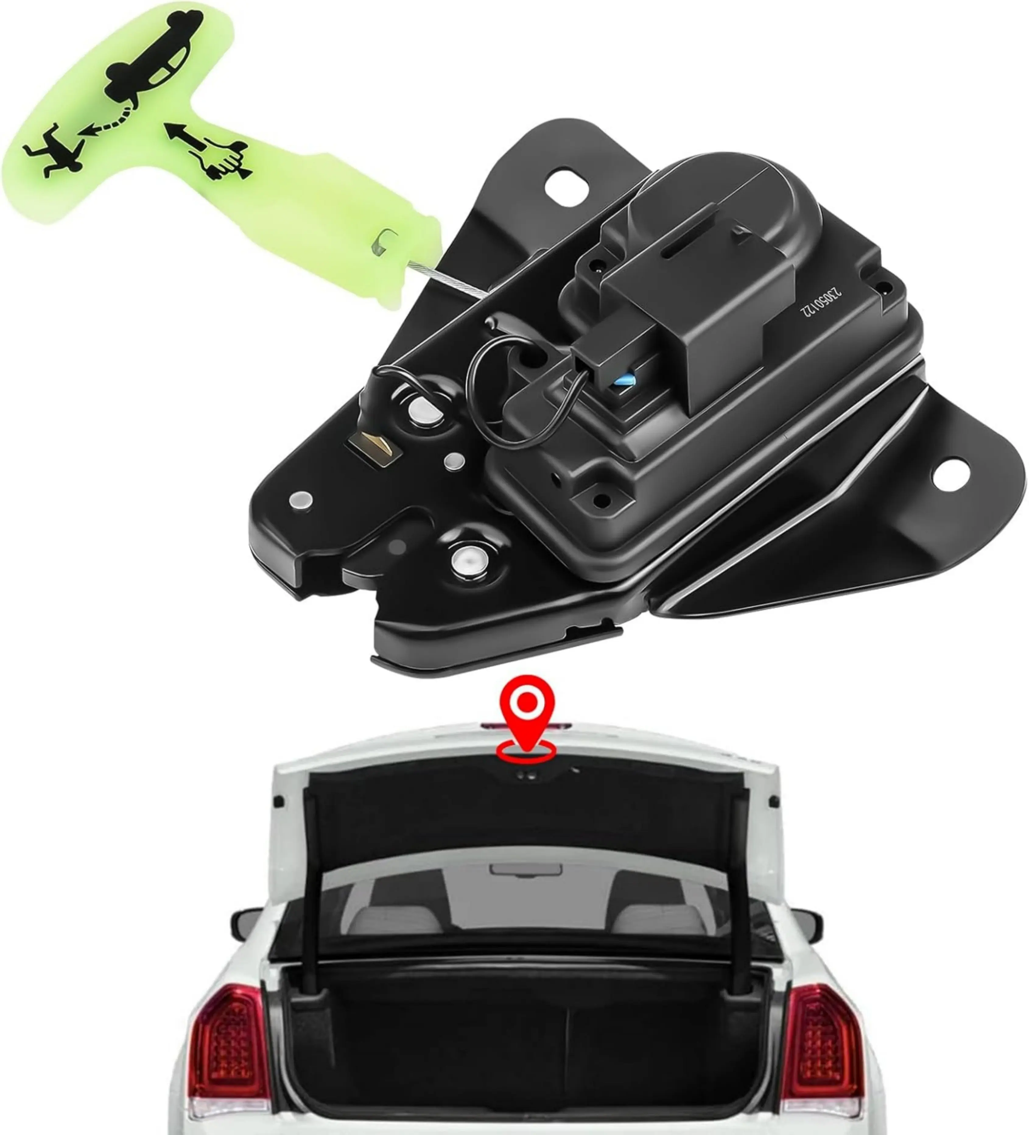 Tailgate Lock Trunk Latch Actuator Motor For Dodge Charger Chrysler 5056244AA