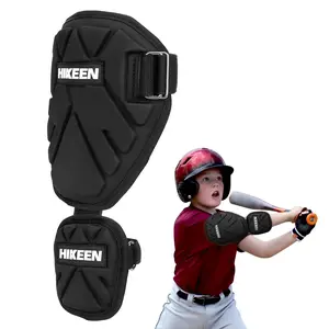 Hikeen Baseball Elbow Guard,Elbow Pads for Softball & Baseball Batting ,Forearm Guard for Protecting Biceps Forearm Elbow,Elbow Shield Protective Gear Sports Equipment
