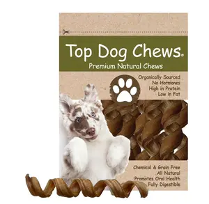 Bully Stick 6"-8" Thick Bully Spring Dog Treat - 5 Pack