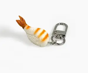 Shrimp Sushi Keychain