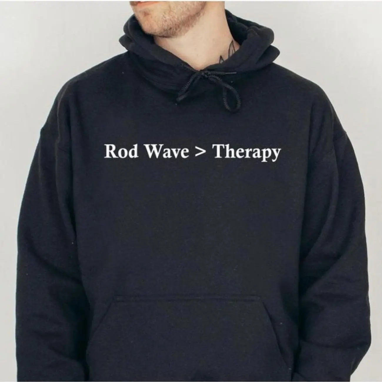 🎶🎸🎶 Rod Is My Therapy, In Rod We Trust Shirt Sweatshirt, Hoodie, Rod wave concert outfits, rod wave shirts, rod wave merch Casual TDU
