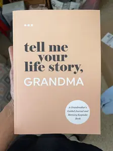 Tell Me Your Life Story, Grandma: A Grandmother’s Guided Journal and Memory Keepsake Book (Tell Me Your Life Story Series Books) Paperback