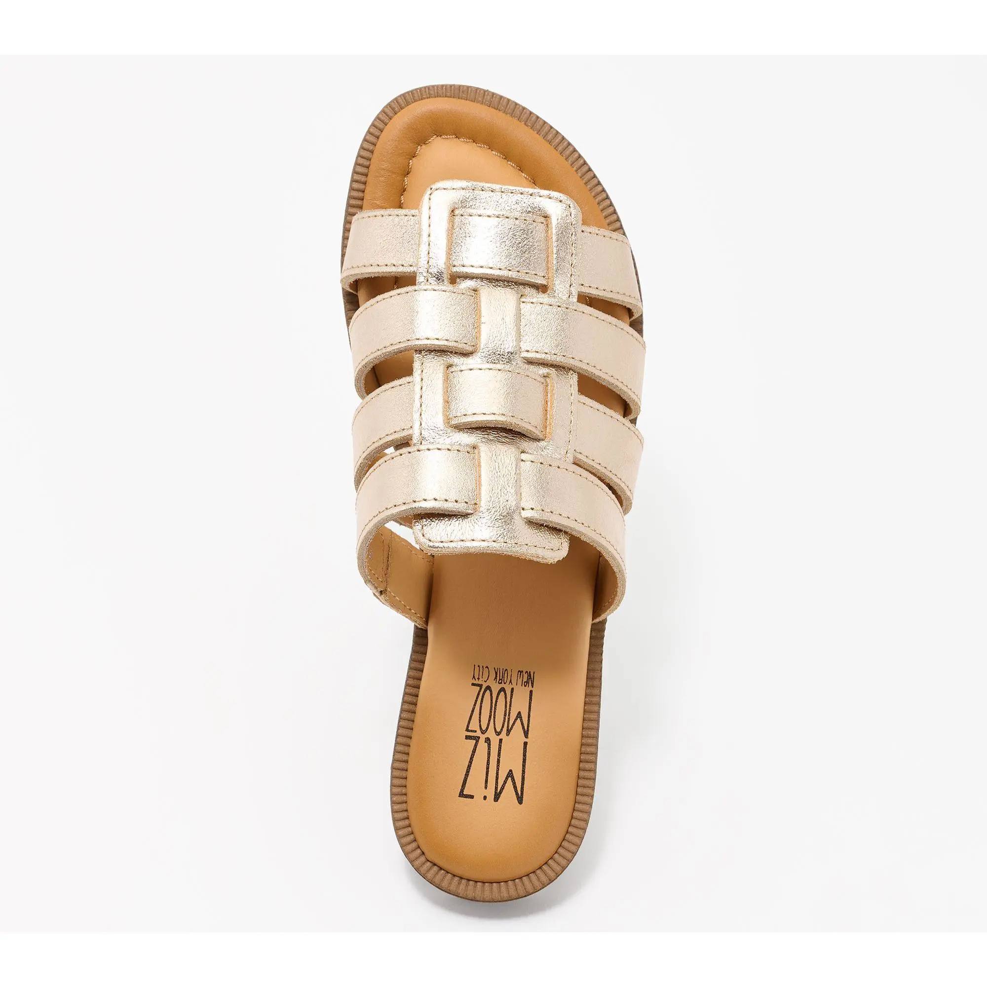 Miz Mooz Primm Sandals | Miz Mooz Miz Mooz Women\'s Primm Sandals Champagne - Wide main image 2