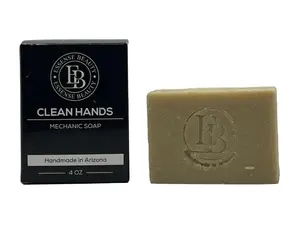 Mechanic Natural Soap Bar, Jabon Natural para Mecanicos