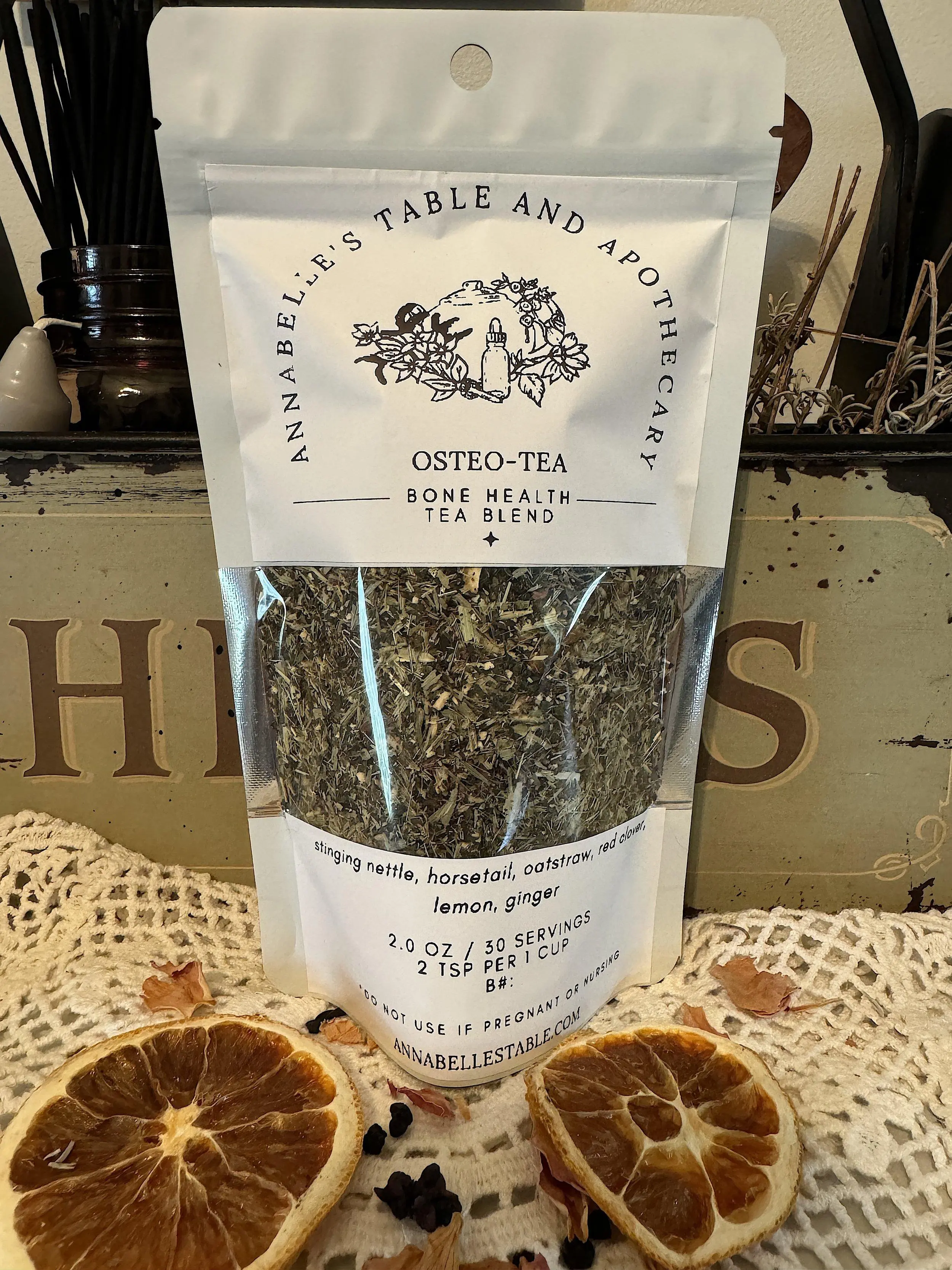 Osteo-Tea Bone Strengthening Herbal Tea Bend