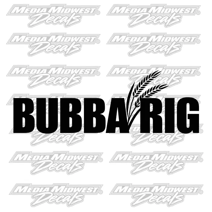 Bubba Rig w/ Wheat Vinyl Decal