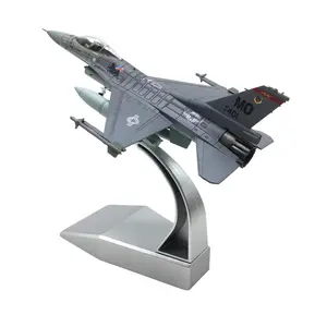 1:100 US Air Force F-16C Fighter Diecast Metal Aircraft Model Military Ornaments Decoration Gift