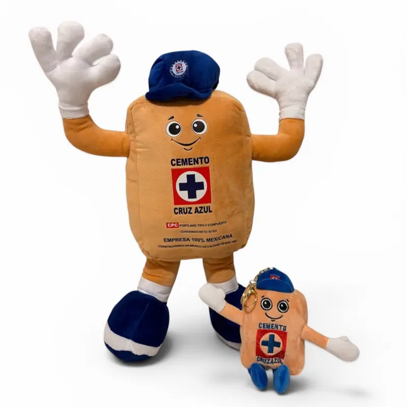 CRUZAZULITO CRUZ AZUL PELUCHE & LLAVERO  “COSTALITO” 40cm and 16cm