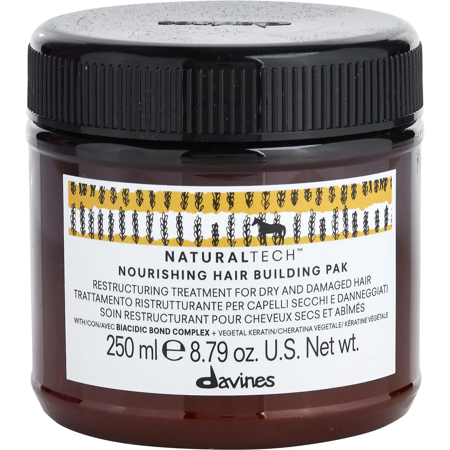 Davines By Davines Natural Tech Nourishing Hair Building Pak For Unisex Davines By Davines Natural Tech Nourishing Hair Building Pak For Unisex
