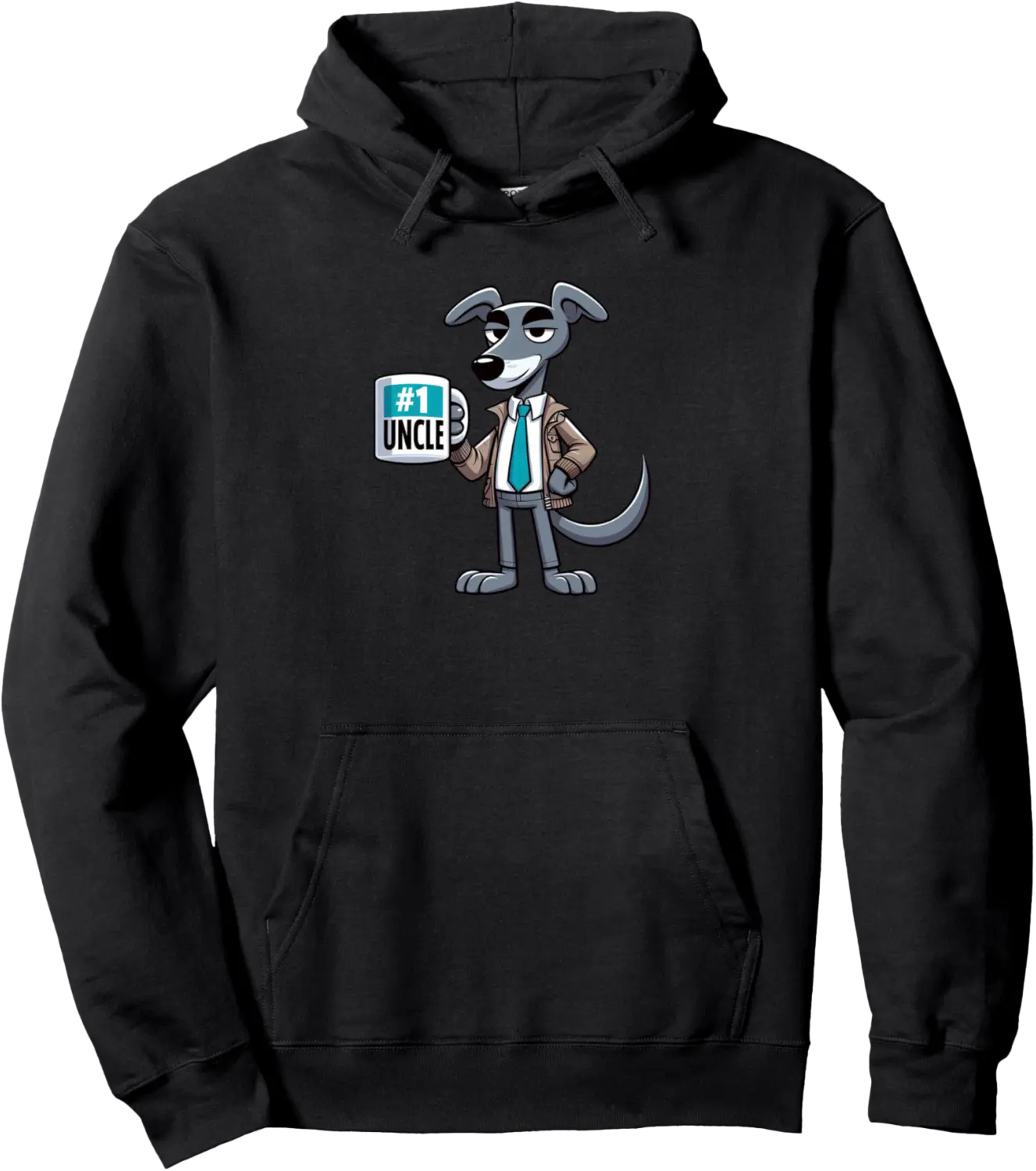 Greyhound Uncle Dog Funny Family Pullover Hoodie - Williamze Shop 88B0DCJNDK7C