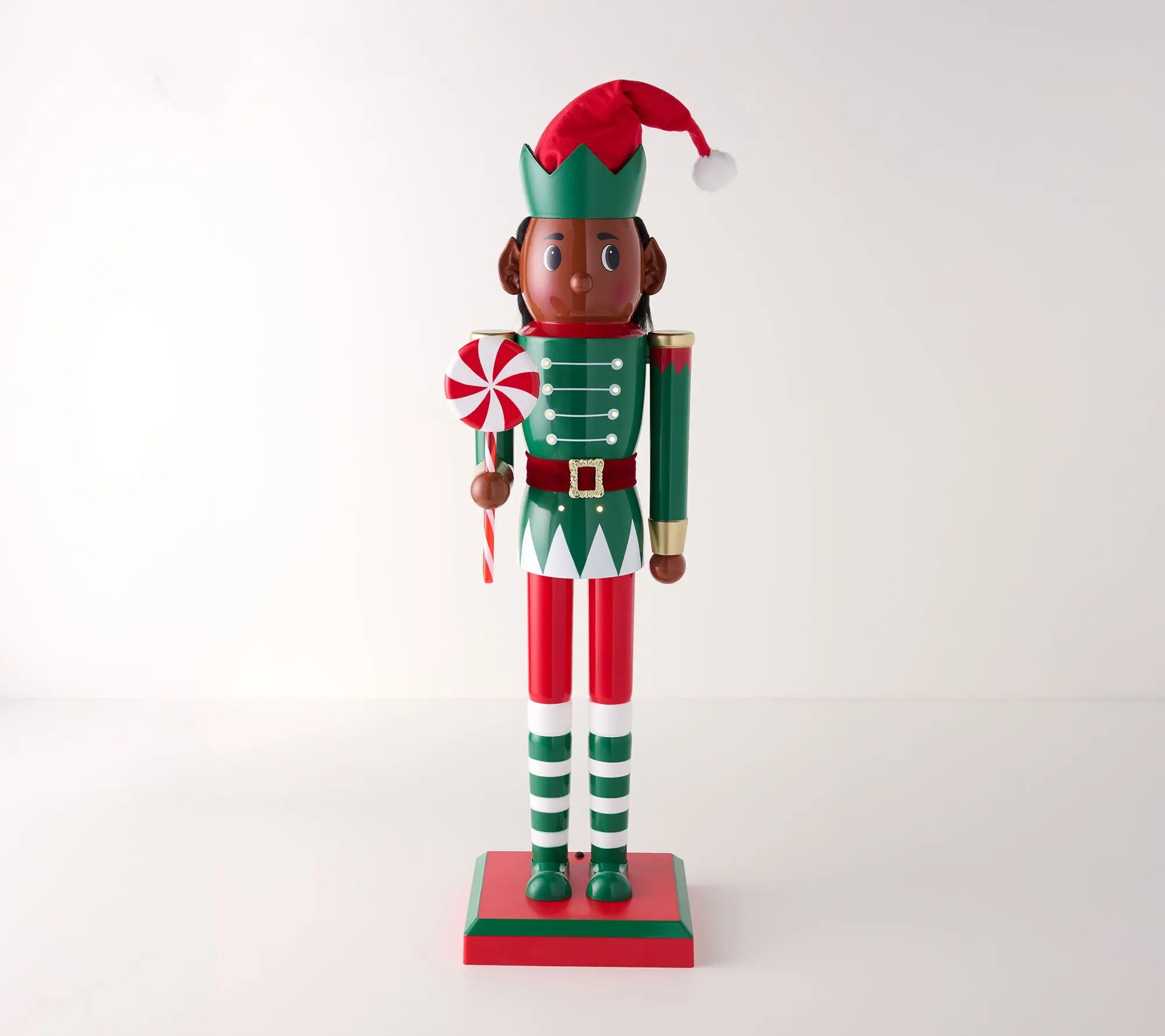 Kringle Express 36" Plastic Oversize Elf__ Nutcracker