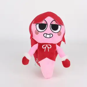 Dandy’s World Frosty Mittens Connie Plush Toy Movie Stuffed Animals Cute Anime Doll Toys for Kids Birthday Gift Cartoon Scrap Pillow Horror Game Plushie Dolls Xmas Gifts