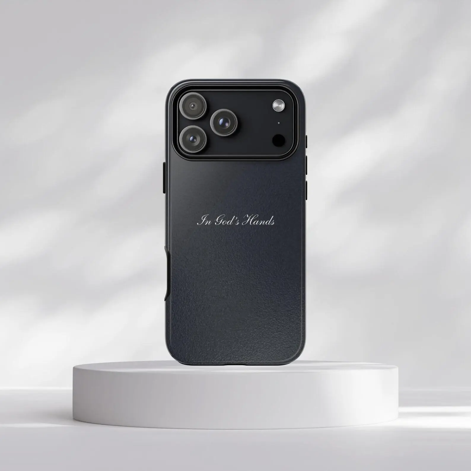 In God's Hands Phone Case | Tough Cases, Minimalist Script, Religious